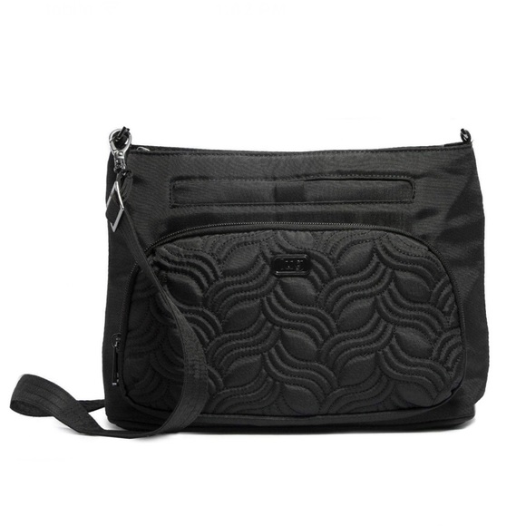 lug Bags Lug Samba Black Rfid Blocking Convertible Crossbody